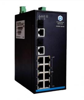 IS2000-2210C-2GC Managed 2 Layer Industrial Switch 8 port 2 Combo port
