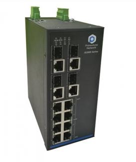 IS2000-2412CP-4GC-8P-2DC Managed Industrial Ethernet POE Switch
