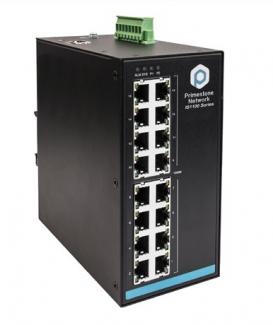 IS1100-1016G-2DC Unmanaged industrial Ethernet switch 16 port 2 layer Switch 