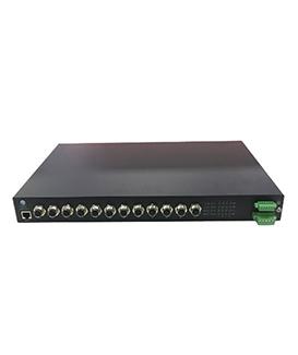 IS6000-6012RL-4GM12 Series IP54 Managed Layer 2 Industrial Car Ethernet Switch