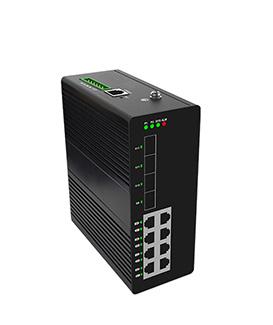 HS3000-3412-4GF Managed Gigabit Network Industrial Ethernet Switch 