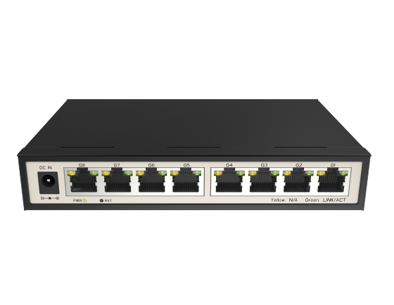 HS3000-3008 Layer 2 Managed Gigabit Industrial Switch Network Switch 